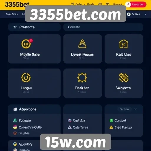 Plataforma 3355bet.com e suas funcionalidades de usuário